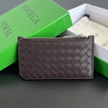 805827 Vertical Zip Cardholder Replica Bottega Veneta wallets