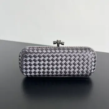 8651 25cm Knot Woven Clutch Bag Replica Bottega Veneta clutches