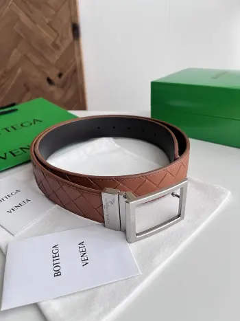 35MM width 2025 intreccio new men s woven belt Replica Bottega Veneta Mens Belts