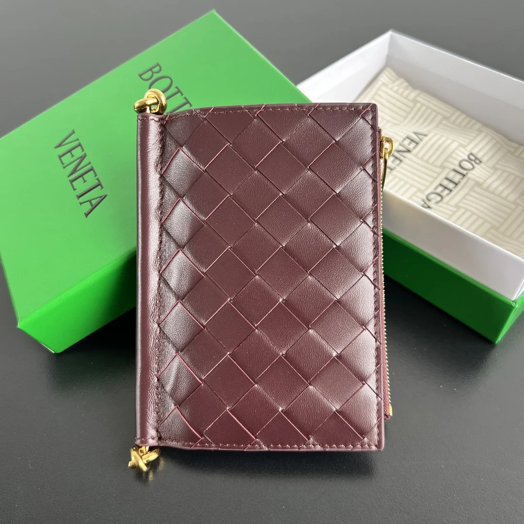 Bottega Veneta 806078 Solstice Collection Compact Wallet