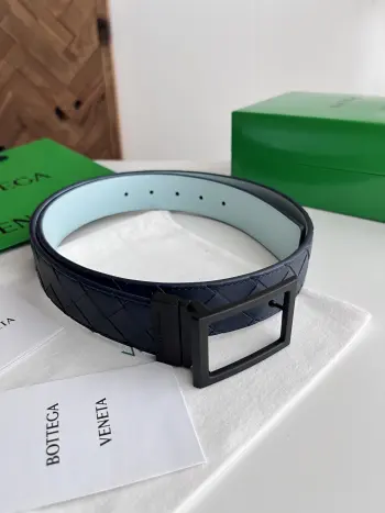 35MM 2025 intreccio new men s woven belt Replica Bottega Veneta Mens Belts