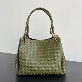 796571 New Intrecciato Leather Shoulder Bag Replica Bottega Veneta womens bags