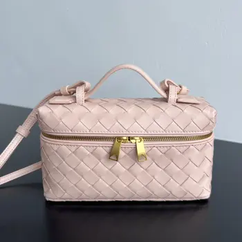 789109 New Vanity Case Cord Cosmetic Bag Crossbody Bag Replica Bottega Veneta womens bags