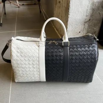 755127 Intrecciato Weave Travel Bag Holdall Replica Bottega Veneta travel bags
