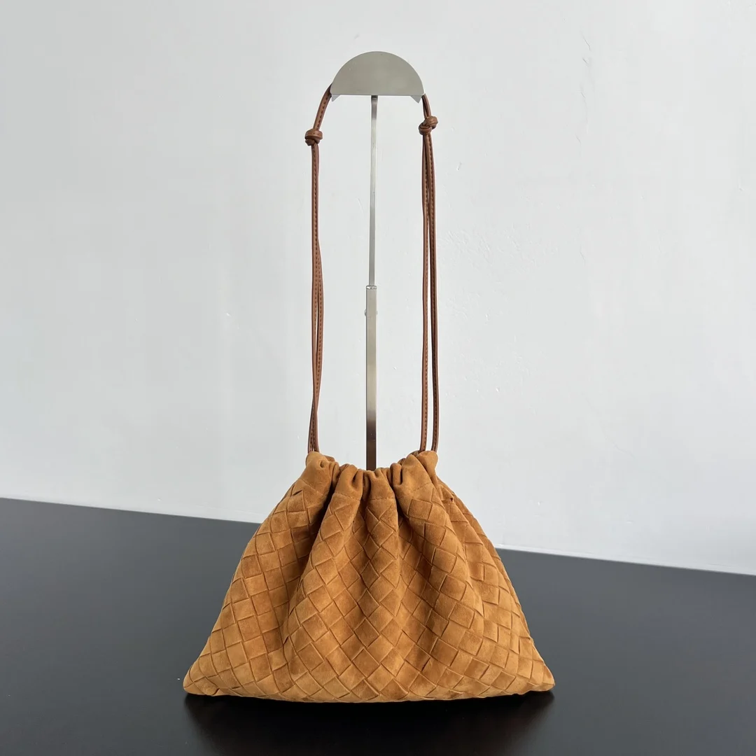 Bottega Veneta 796728 Drawstring Dustbag Garbage Bag Women s Shoulder Backpack