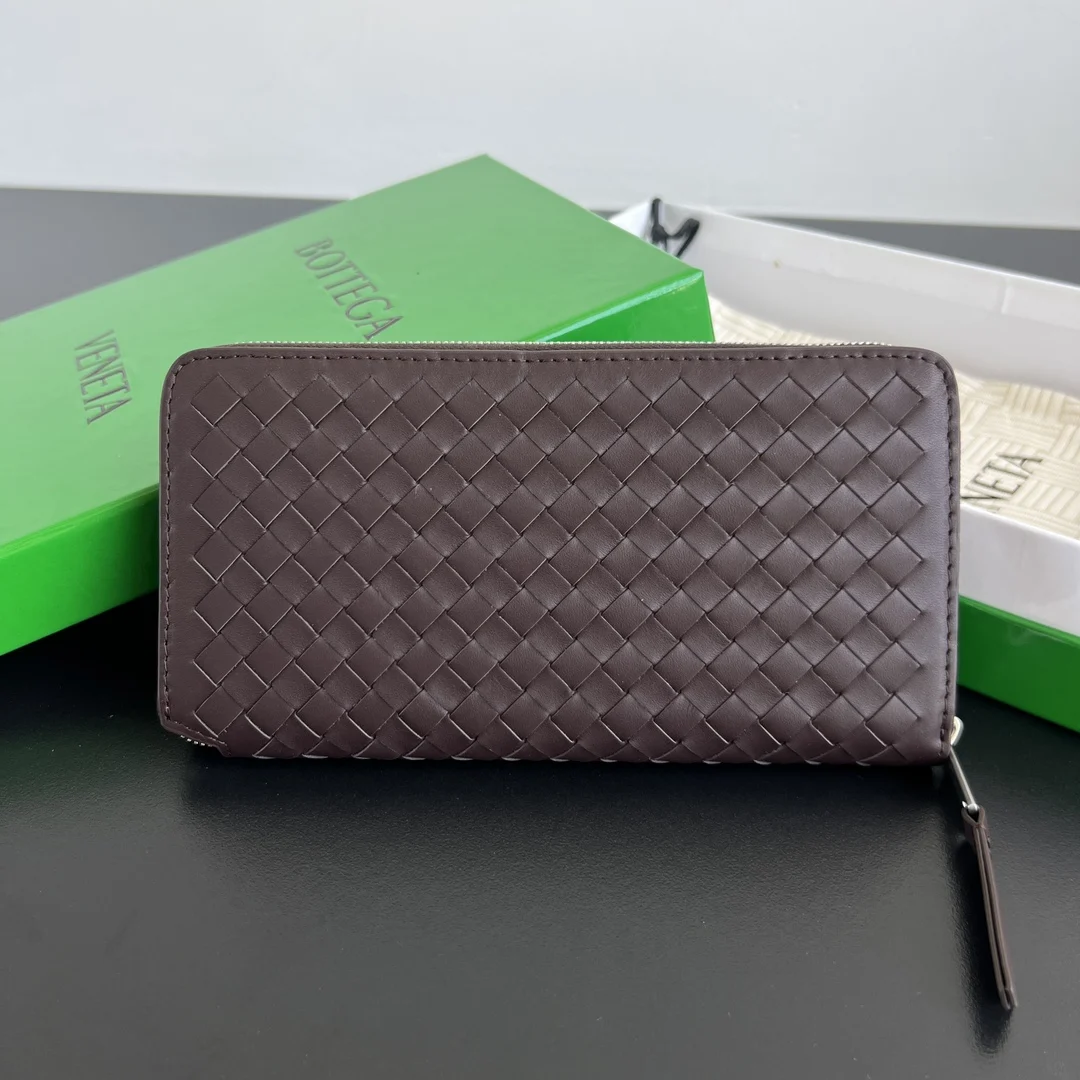 Bottega Veneta 814680 New Fine Knit Wallet
