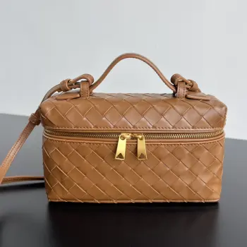 789109 New Vanity Case Cord Cosmetic Bag Crossbody Bag Replica Bottega Veneta womens bags