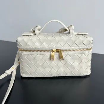 789109 New Vanity Case Cord Cosmetic Bag Crossbody Bag Replica Bottega Veneta womens bags