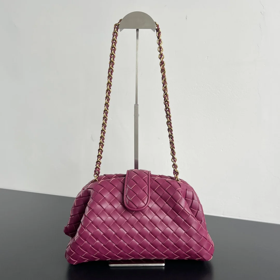 Bottega Veneta 785807 New Lauren 1980 Chain Clutch Crossbody Bag