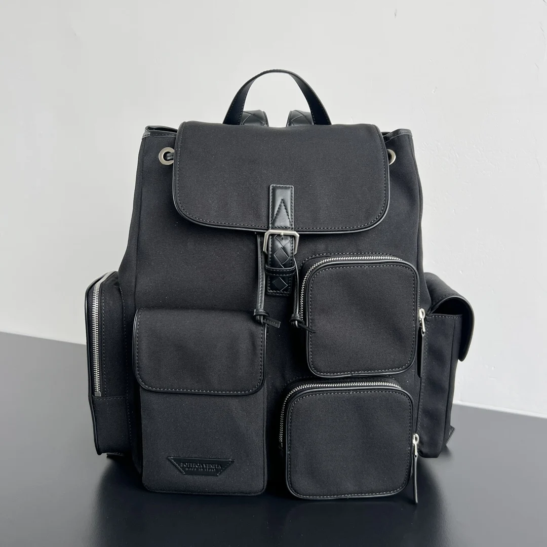 Bottega Veneta 837377 New Crossroahd Multi-Pocket Backpack Bottega Veneta 837377 New Crossroahd Multi-Pocket Backpack