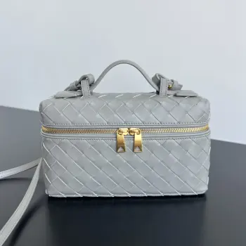 789109 New Vanity Case Cord Cosmetic Bag Crossbody Bag Replica Bottega Veneta womens bags