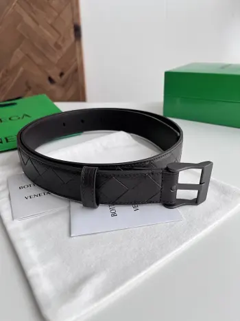 35MM 2025 intreccio new men s woven belt Replica Bottega Veneta Mens Belts