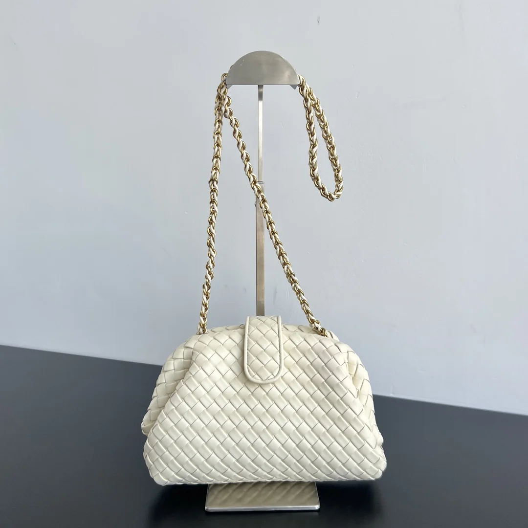 Bottega Veneta 804038 New Lauren 1980 Small Chain Crossbody Bag