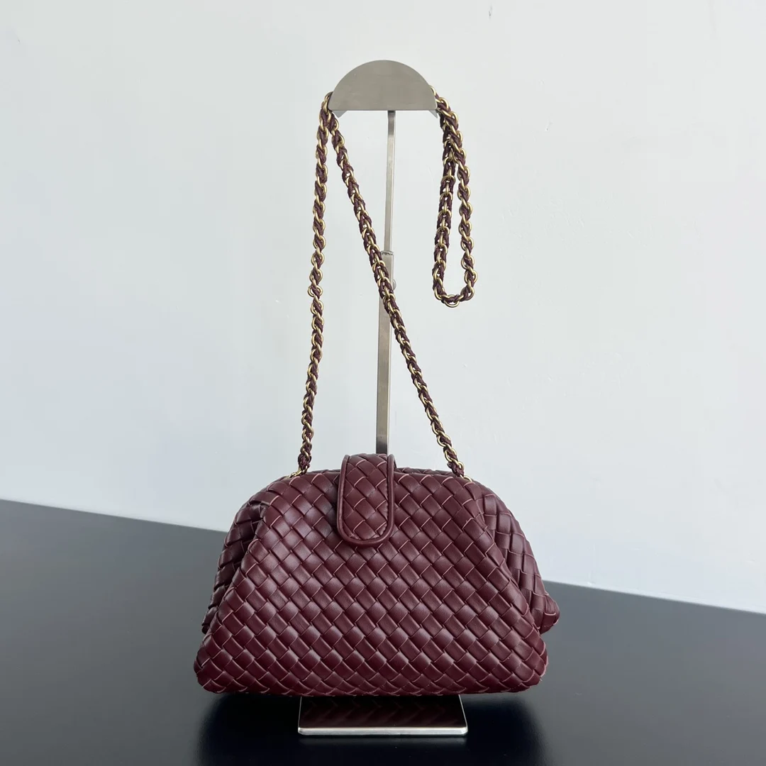 Bottega Veneta 804038 New Lauren 1980 Small Chain Crossbody Bag