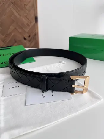 35MM width 2025 intreccio new men s woven belt Replica Bottega Veneta Mens Belts