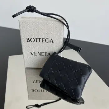 Woven Card Holder Charm Coin Purse Replica Bottega Veneta wallets
