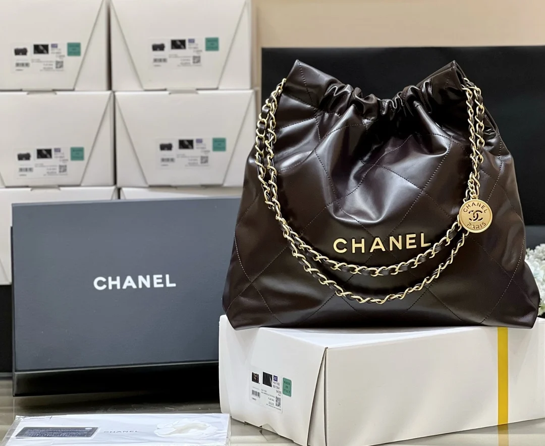 Chanel AS3261 22k 22BAG Medium Trash Bag Women s Crossbody Bag