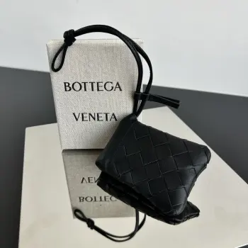 Woven Card Holder Charm Coin Purse Replica Bottega Veneta wallets