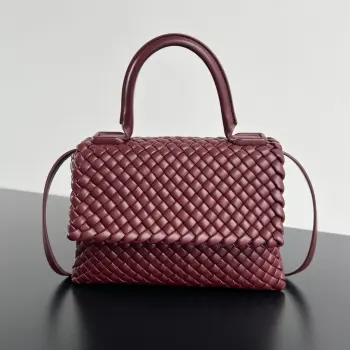 776783 Fall Winter New Patti Top Handle Braided Flap Handbag Crossbody Bag Replica Bottega Veneta womens bags