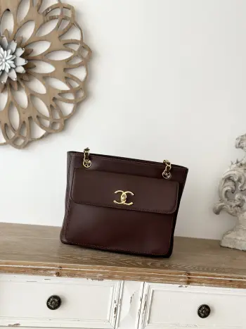 A2214 Vintage Shopping Tote Crossbody Bag Replica Chanel womens bags