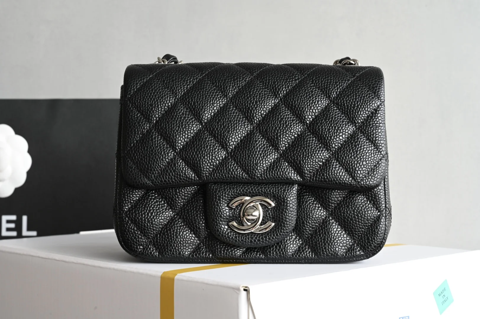 Chanel 1115 Classic Flap Mini Square Crossbody Bag Chanel 1115 Classic Flap Mini Square Crossbody Bag