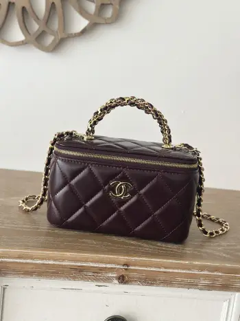 66025 24B Cosmetic Bag Women s Handbag Crossbody Bag Replica Chanel womens bags