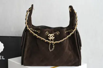 5293 𝟮𝟱Bag 25k New Color Hippie Hobo Small Shoulder Bag Replica Chanel womens bags