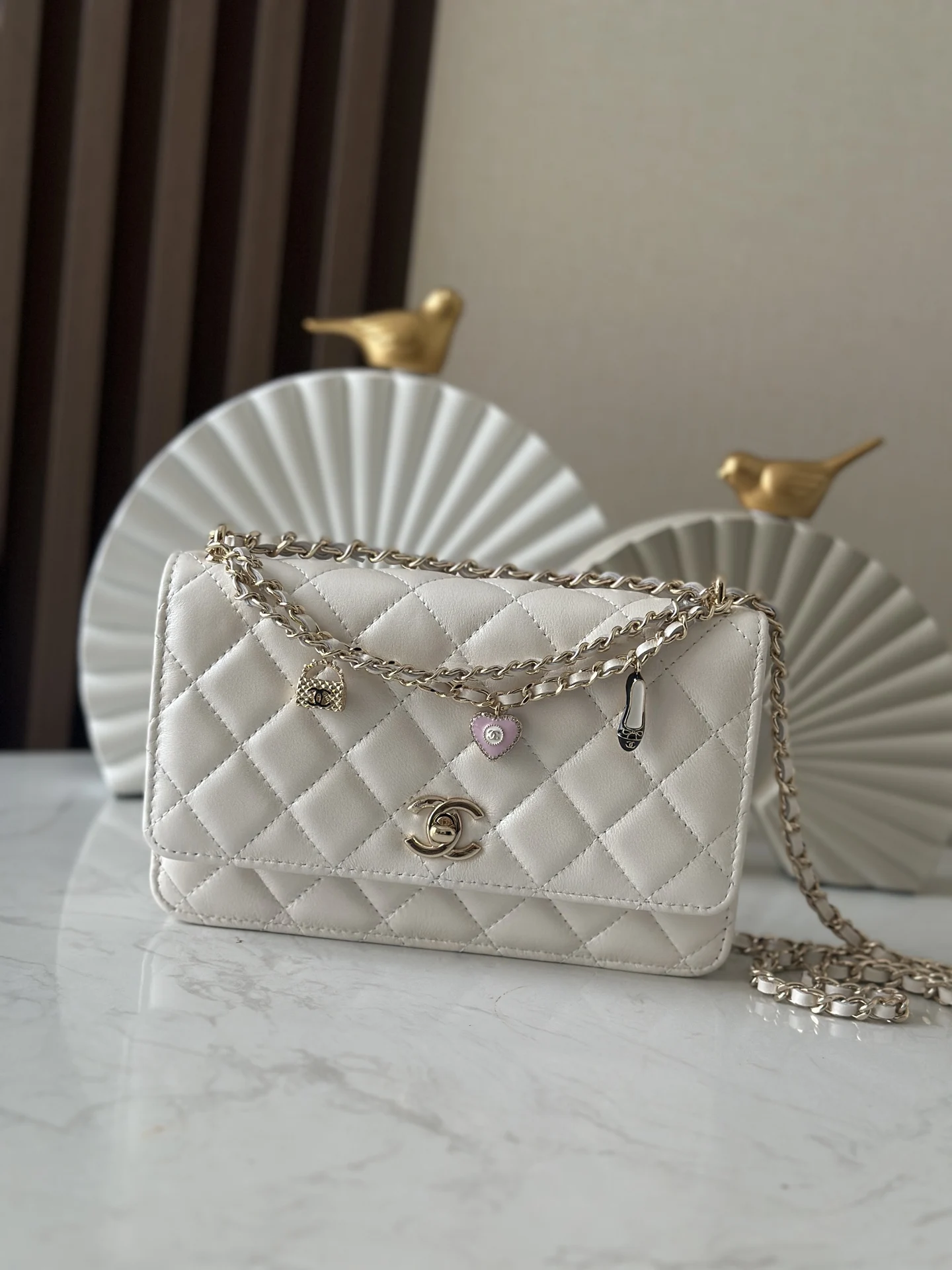 Chanel 66051 Spring Summer 2025 Quilted Crossbody Bag