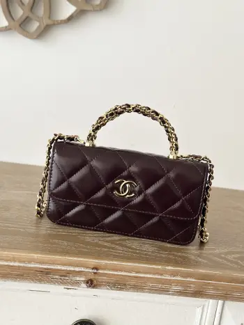 66026 24B Chain Bag Women s Top Handle Crossbody Bag Replica Chanel womens bags