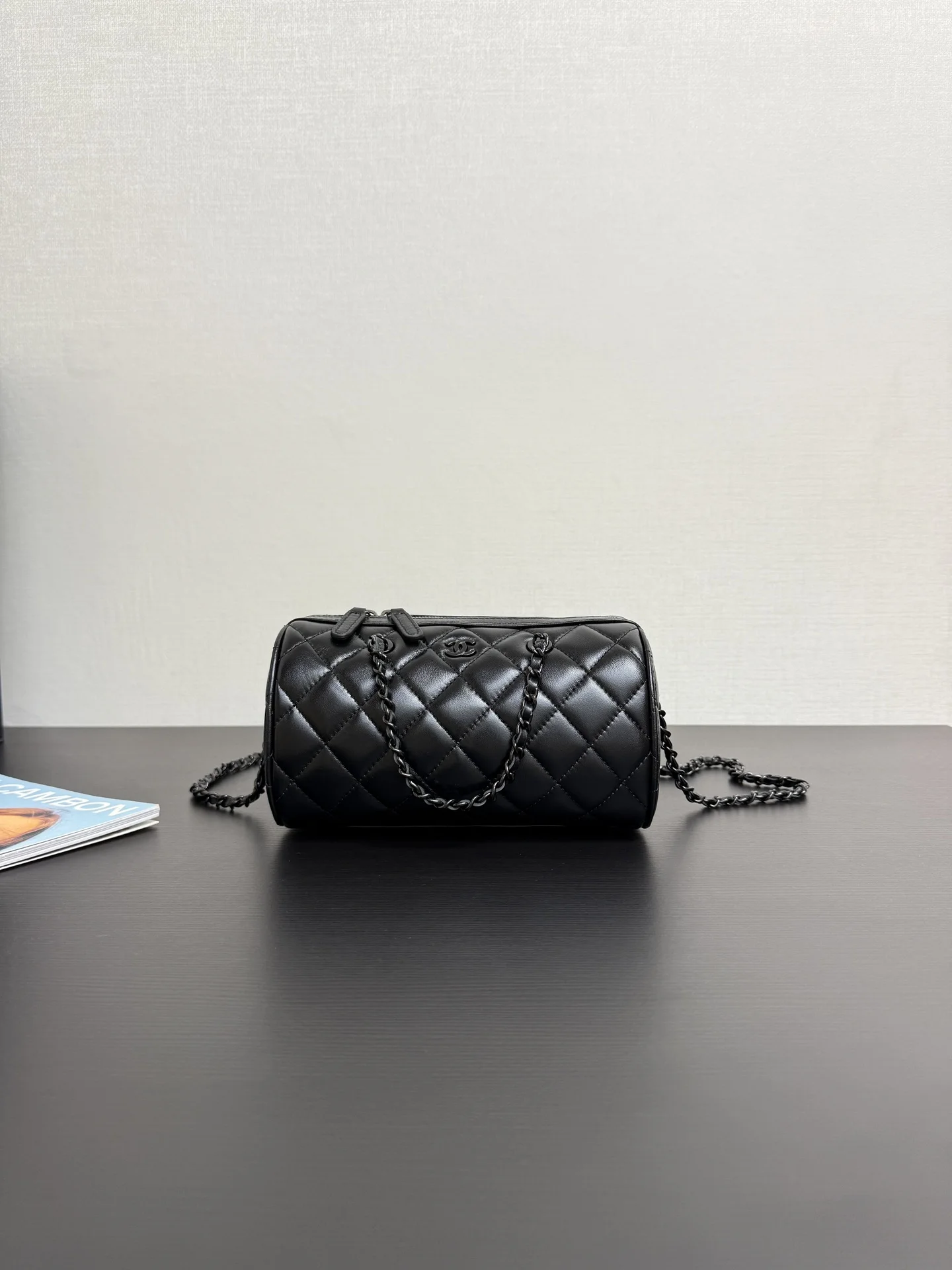 Chanel 99460 25P Mini Bowling Bag Women s Handbag Crossbody Bag