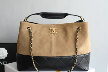 5634 25A Shopping Bag Hobo Medium Tote Shoulder Bag Replica Chanel womens bags