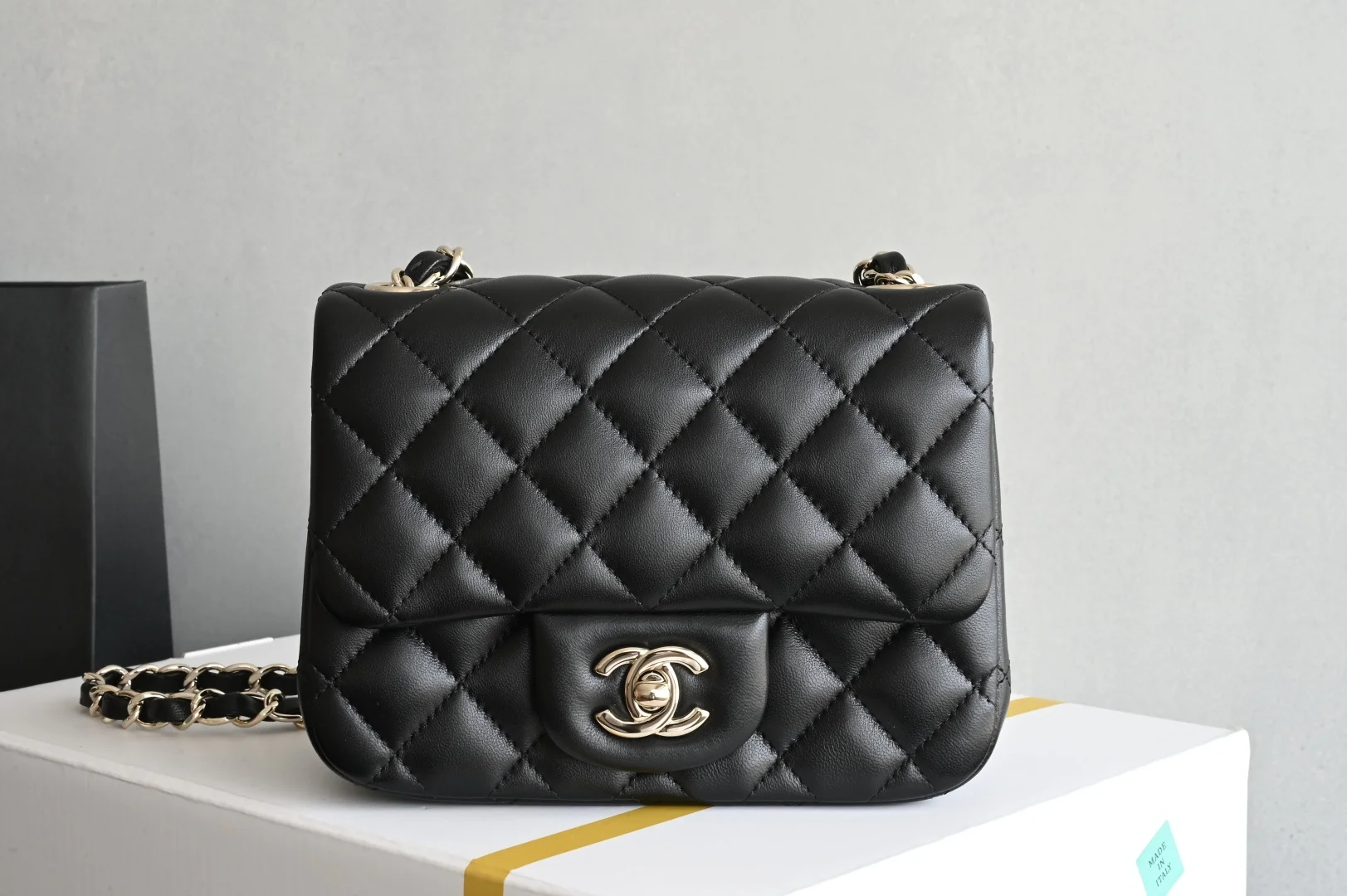 Chanel 1115 CF Classic Flap Mini Square Crossbody Bag
