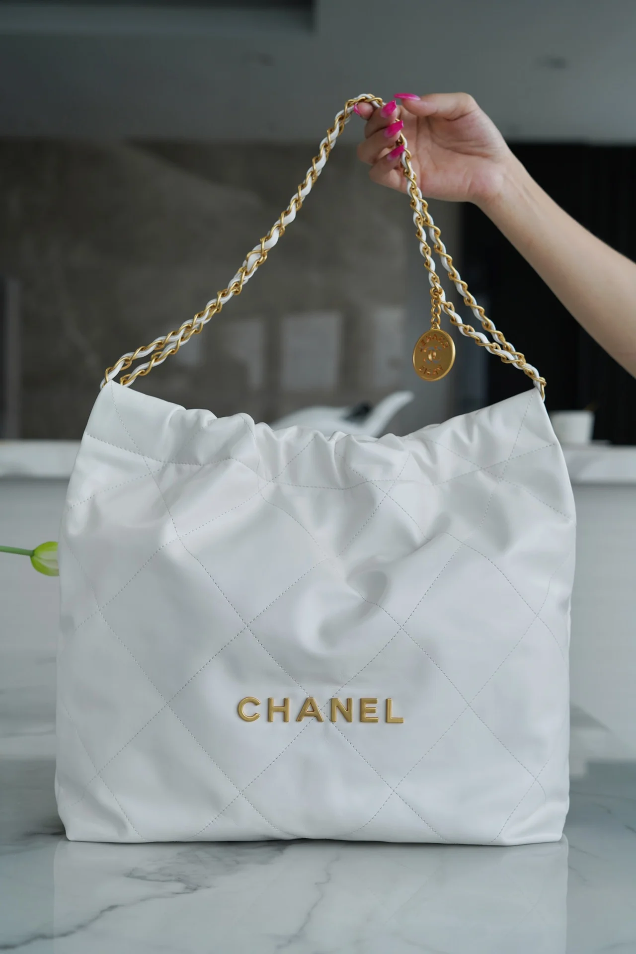 Chanel 22P Spring Summer New 22BAG Handbag Women s Shoulder Bag