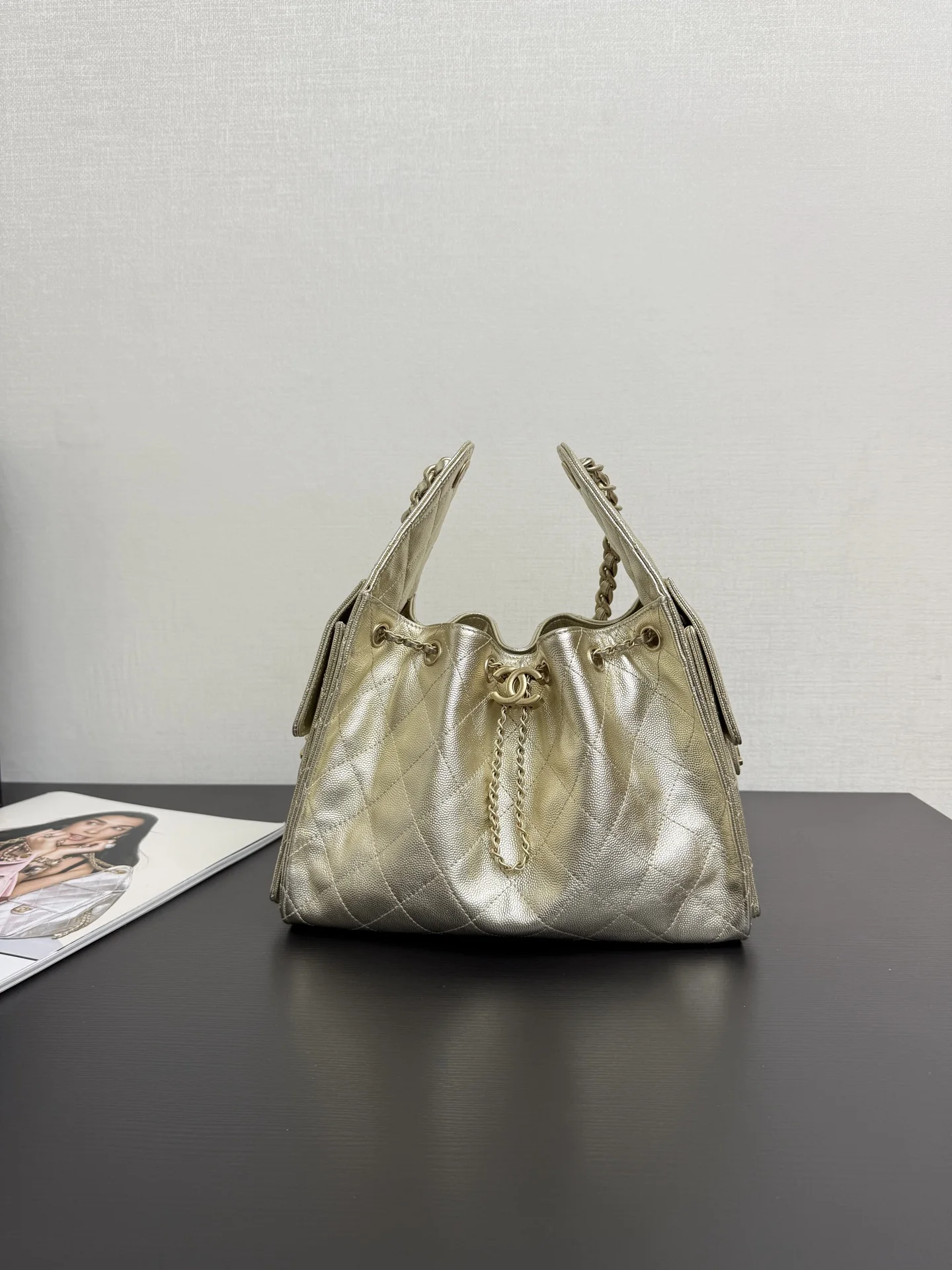 Chanel 99442 25A HOBO Bag Women s Shoulder Bag