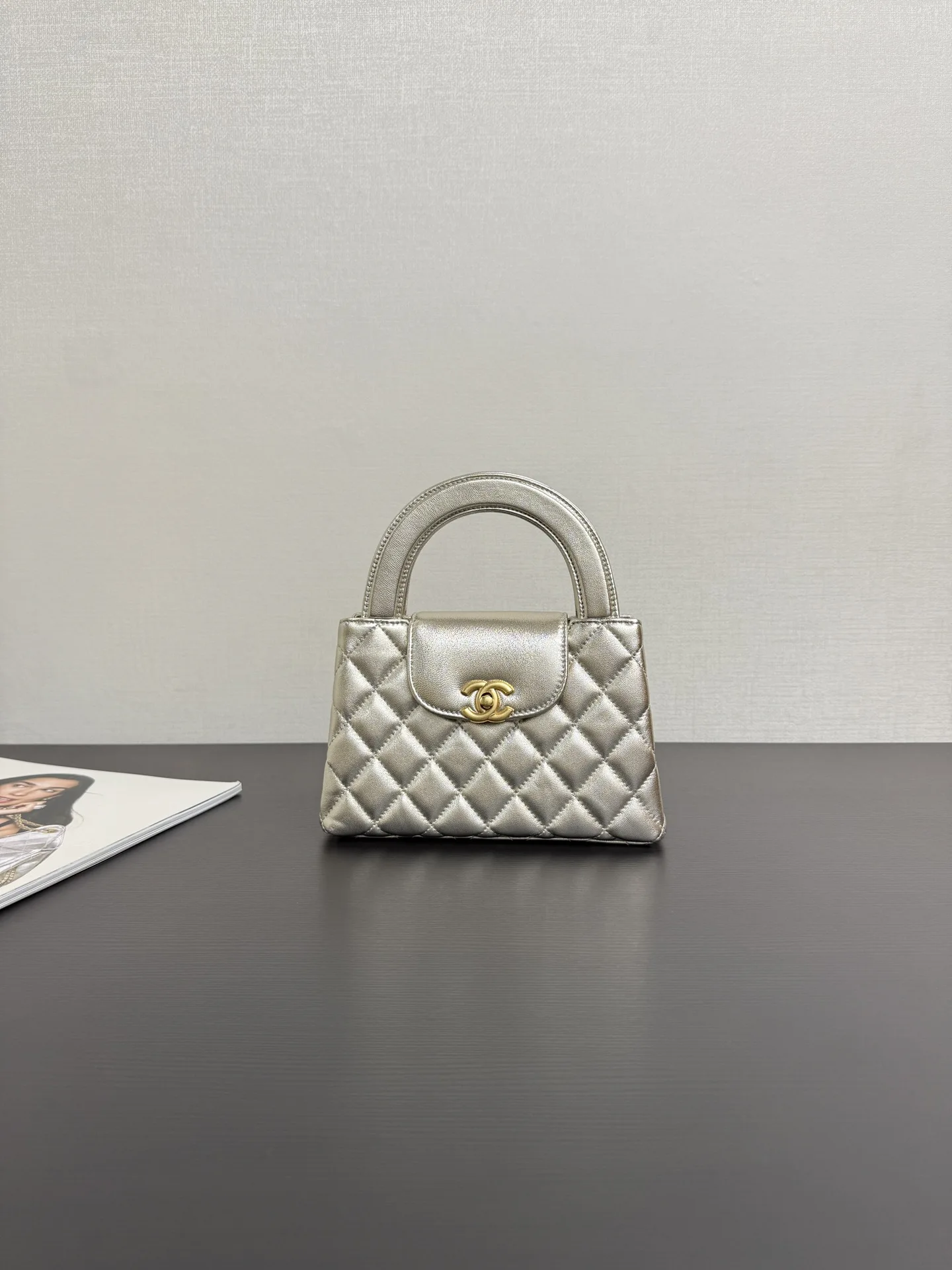 Chanel 99300 25c Large Kelly Diamond Handbag, Women s Handbag Crossbody Bag