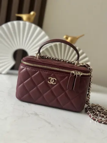 66021 Large Chain Cosmetic Bag Women s Handbag Crossbody Bag Replica Chanel womens bags