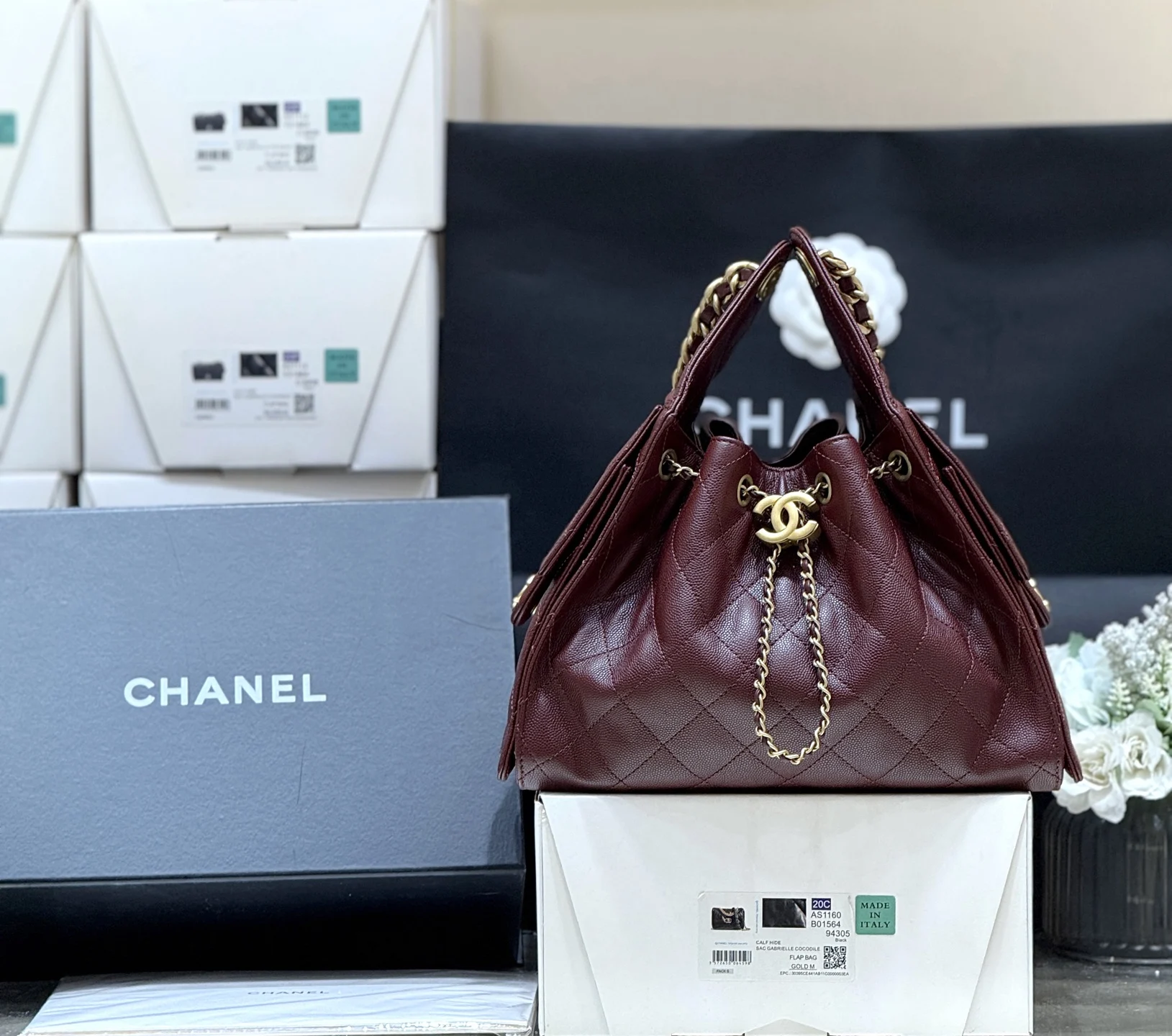 Chanel AS5293 25S 25-bag Women s Shoulder Bag