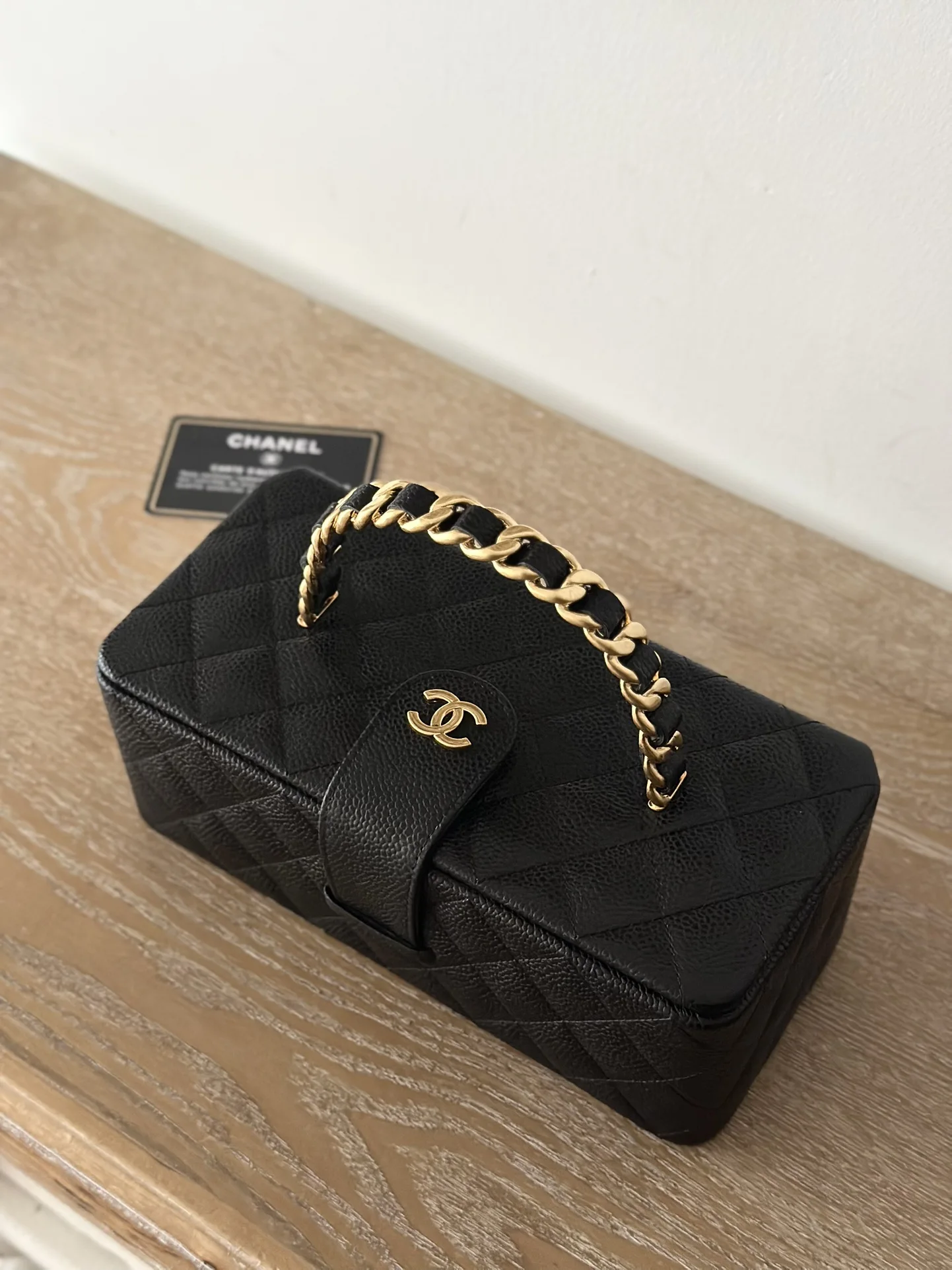 Chanel 2226 Vintage Cosmetic Bag Handbag