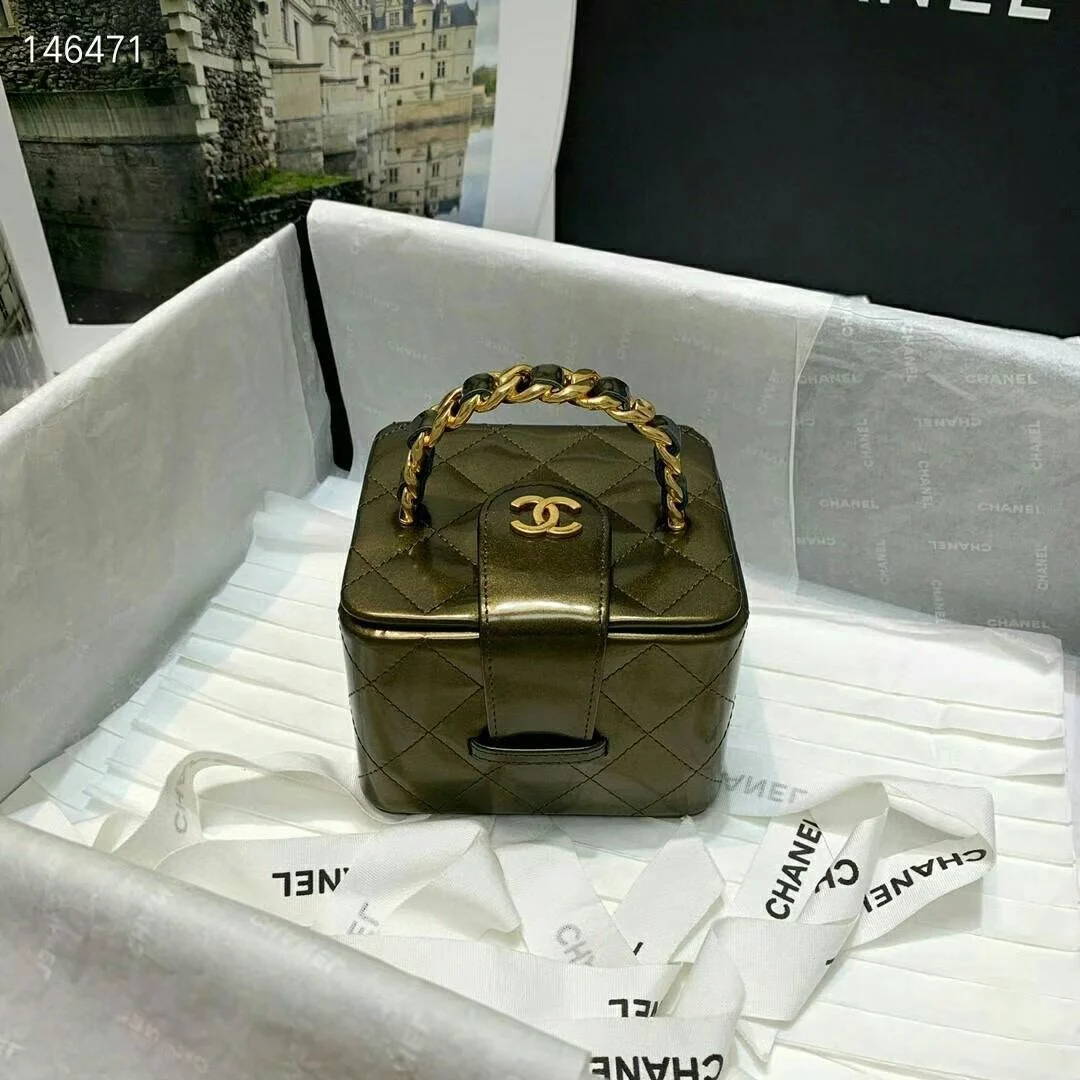 Chanel A2227 Vintage Small Vanity Case Women s Handbag
