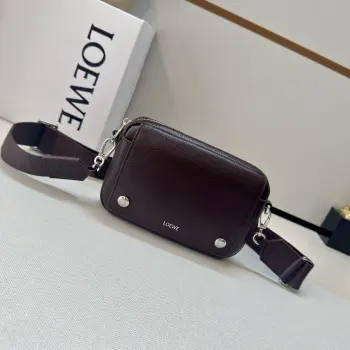 652514 Small Pebble Messenger Bag Replica Loewe mens bags