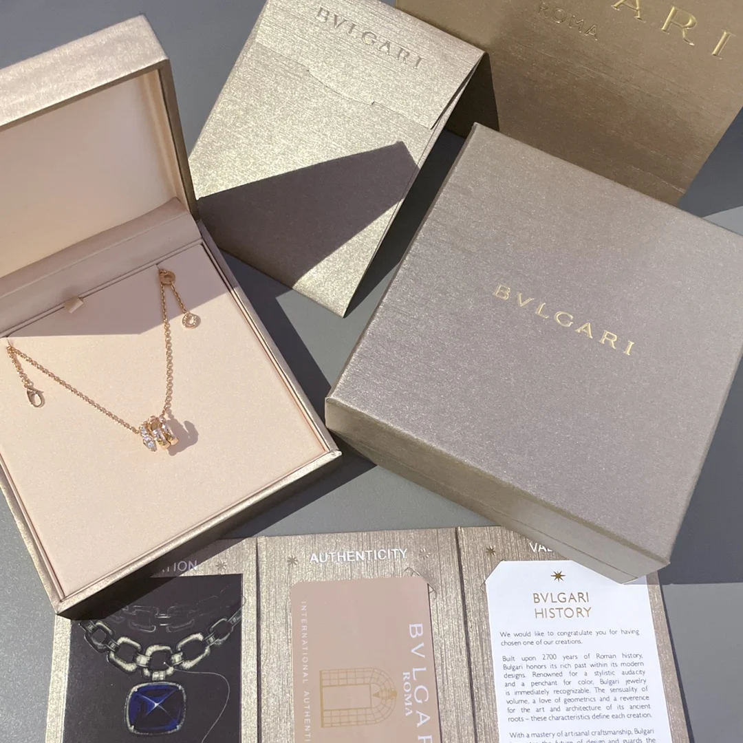 Bvlgari B Head-to-Tail Diamond Serpent Necklace Serpentine Viper Necklace Bvlgari B Head-to-Tail Diamond Serpent Necklace Serpentine Viper Necklace