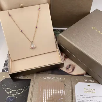 24 7 Qixi Limited Edition Necklace Replica Bvlgari Necklaces