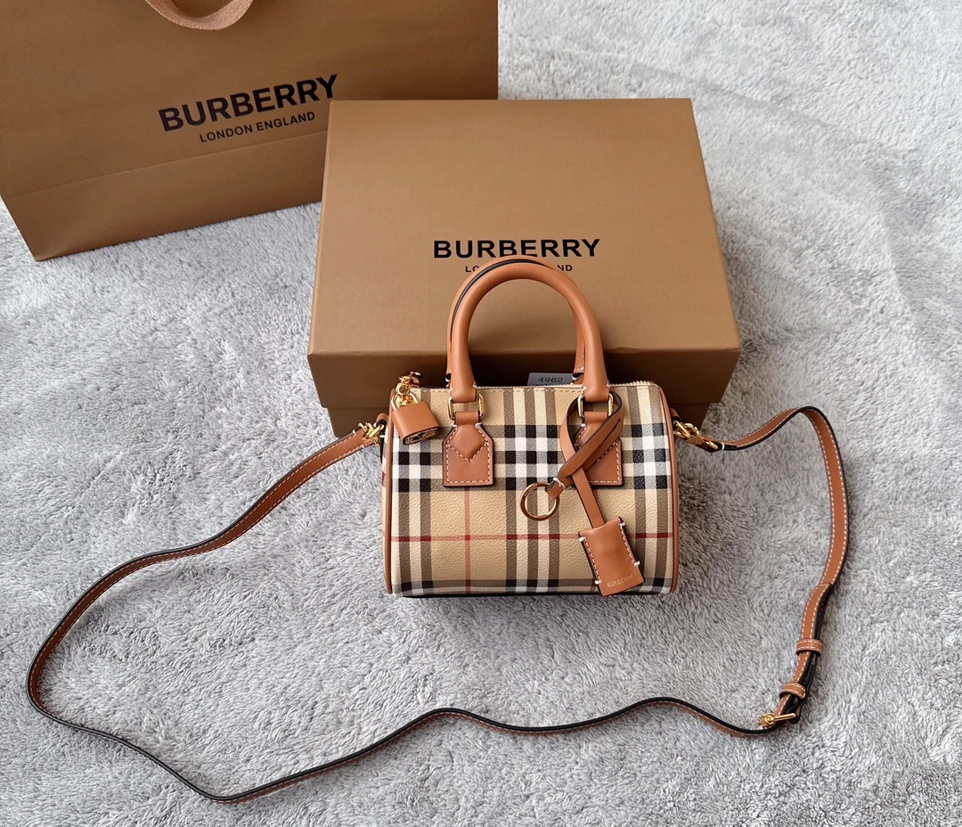 Burberry 496247 Mini Boston Bag for Ladies
