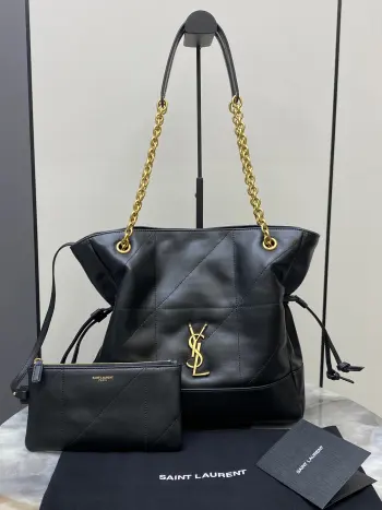 833948 Small Jamie 4.3 Large Pochon Lambskin Underarm Bag Mummy Bag Replica SAINT LAURENT womens bags