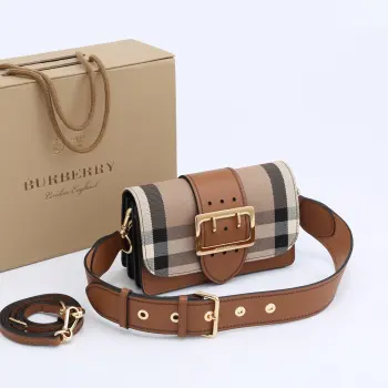 85482 The Buckle Crossbody Bag Replica Burberry womens bags