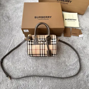 496247 Mini Boston Bag Replica Burberry womens bags