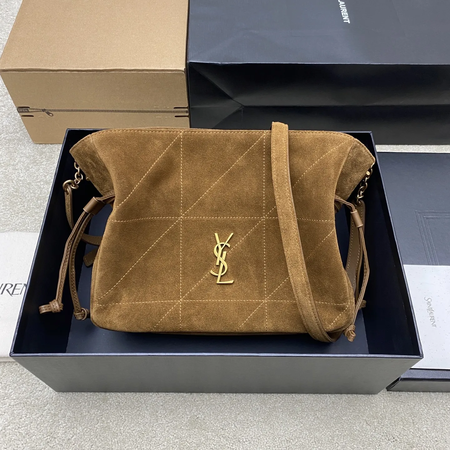 SAINT LAURENT 862712 Jamie 4.3 Large Lucky Bag Small