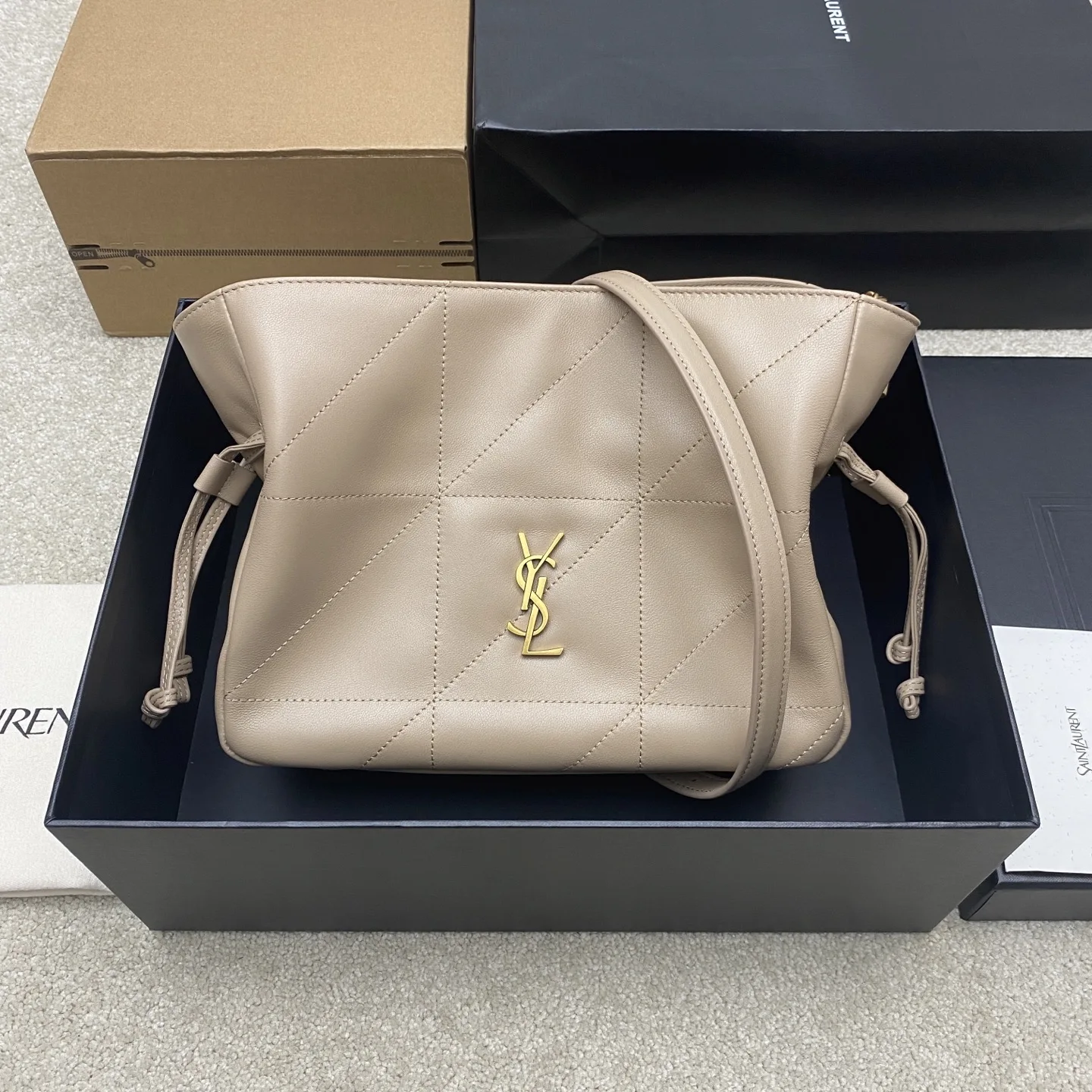 SAINT LAURENT 862712 Jamie 4.3 Large Lucky Bag Small