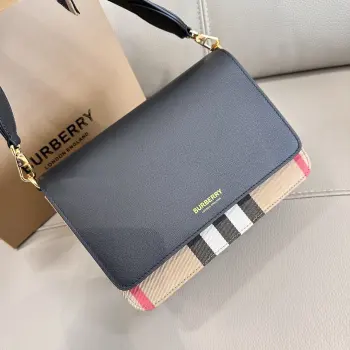 025158 Plaid Crossbody Bag Replica Burberry womens bags