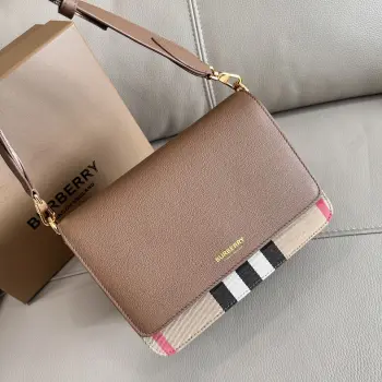 025158 Plaid Crossbody Bag Replica Burberry womens bags